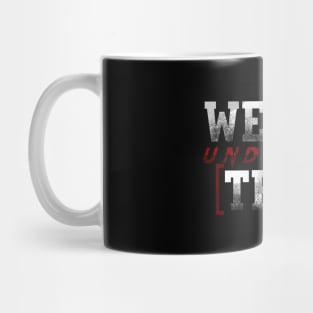 we are underdog team cool fun Mug